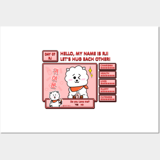 BT21- RJ Game Style Posters and Art